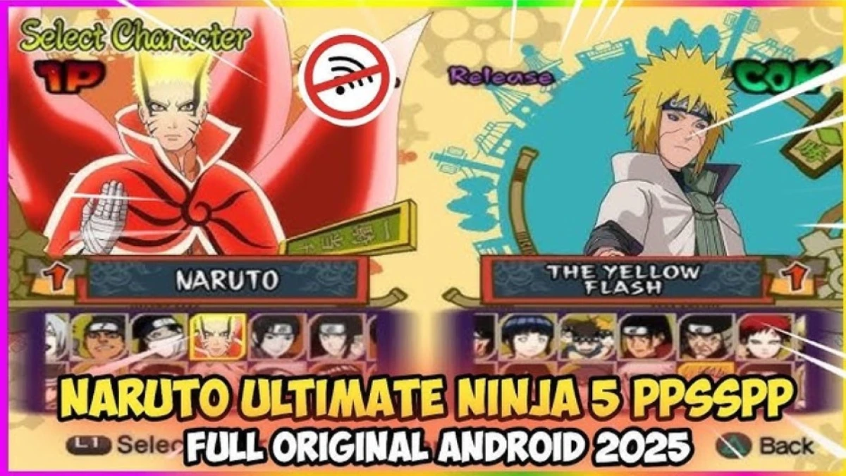 Game Naruto Shippuden Ultimate Ninja 5 PPSSPP Ukuran Kecil di Android