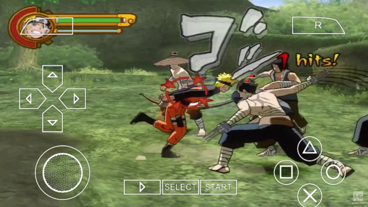 Cara Setting Game Naruto Shippuden Ultimate Ninja 5 di PPSSPP untuk HP Kentang