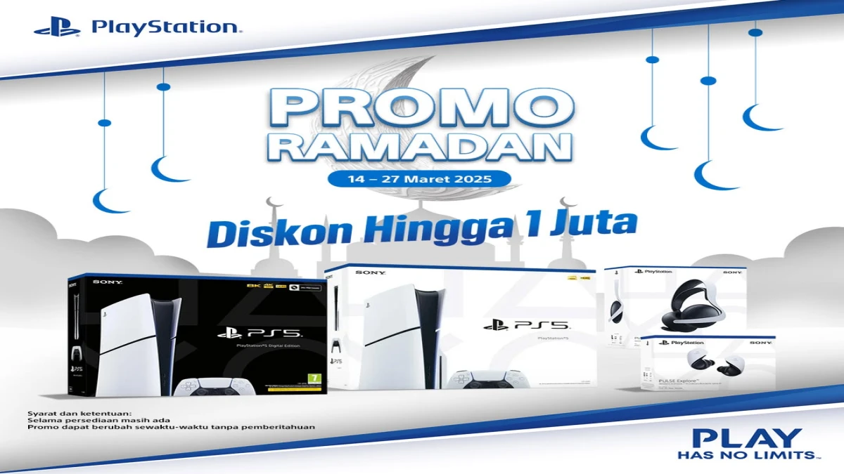 PlayStation Berikan Diskon PS5, Gamer Bisa Hemat Hingga Rp 1 Juta