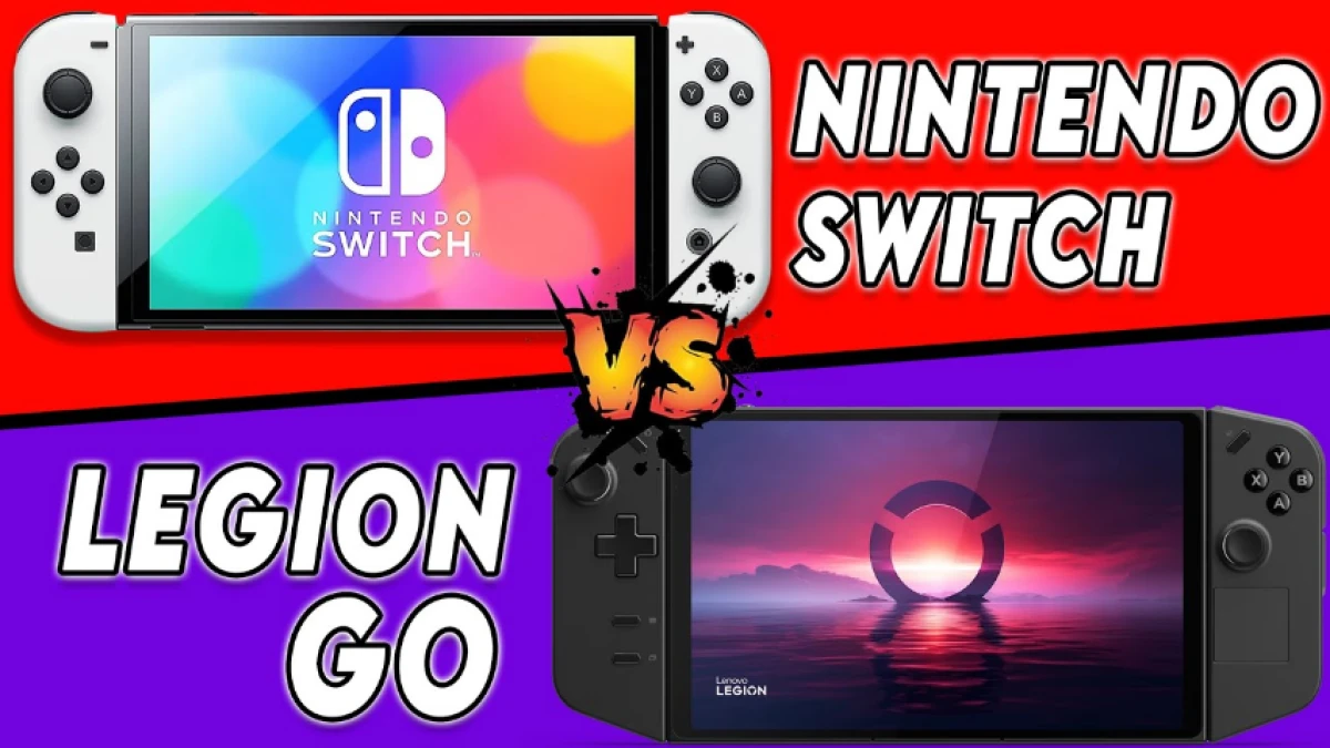 Perbandingan Konsol Game Lenovo Legion Go vs Nintendo Switch