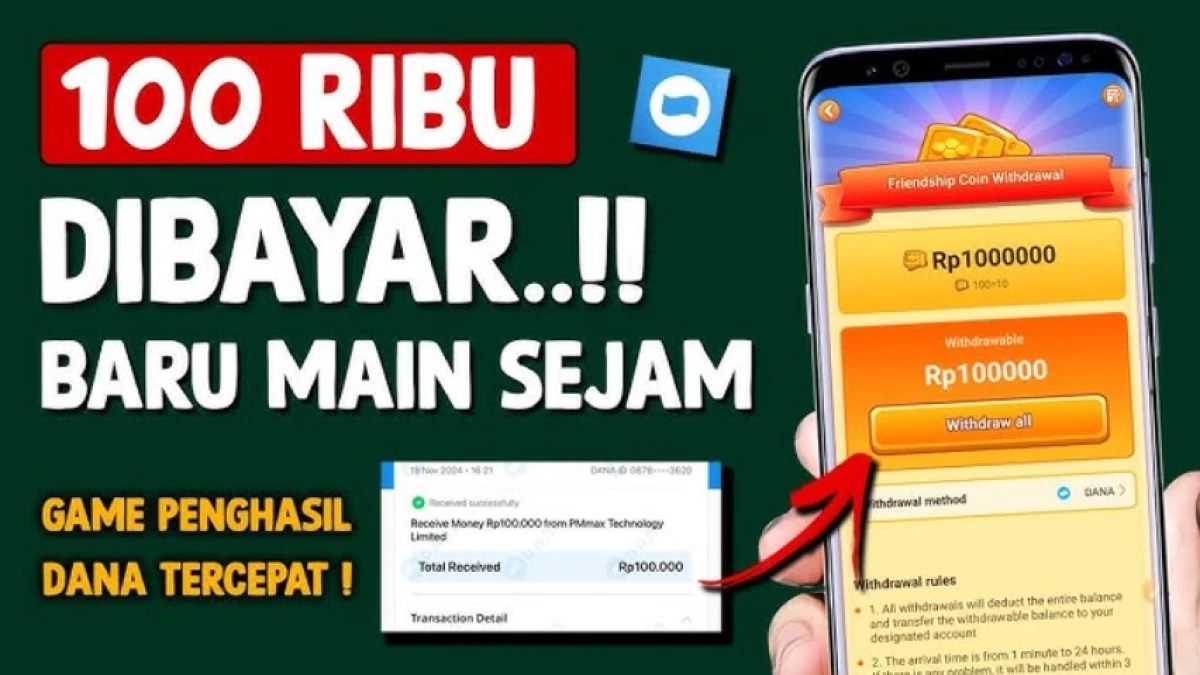 Game Penghasil Saldo DANA Langsung Cair Terbaru 2025