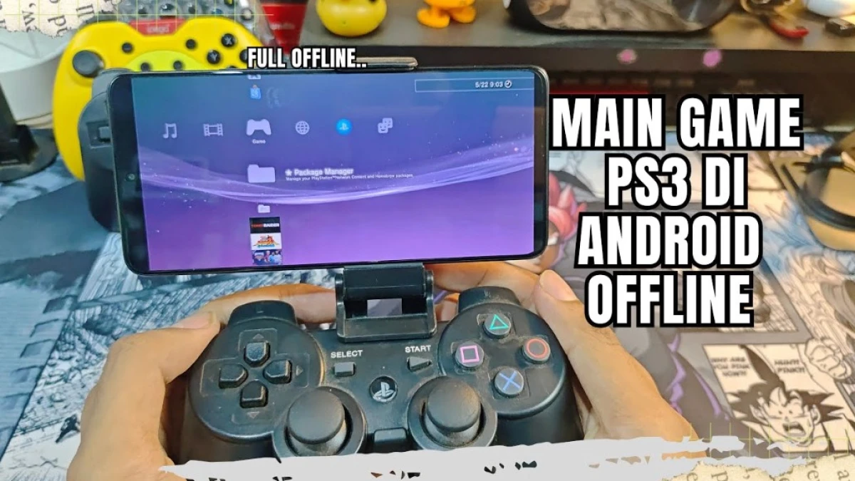 Cara Main Game PS3 di Android