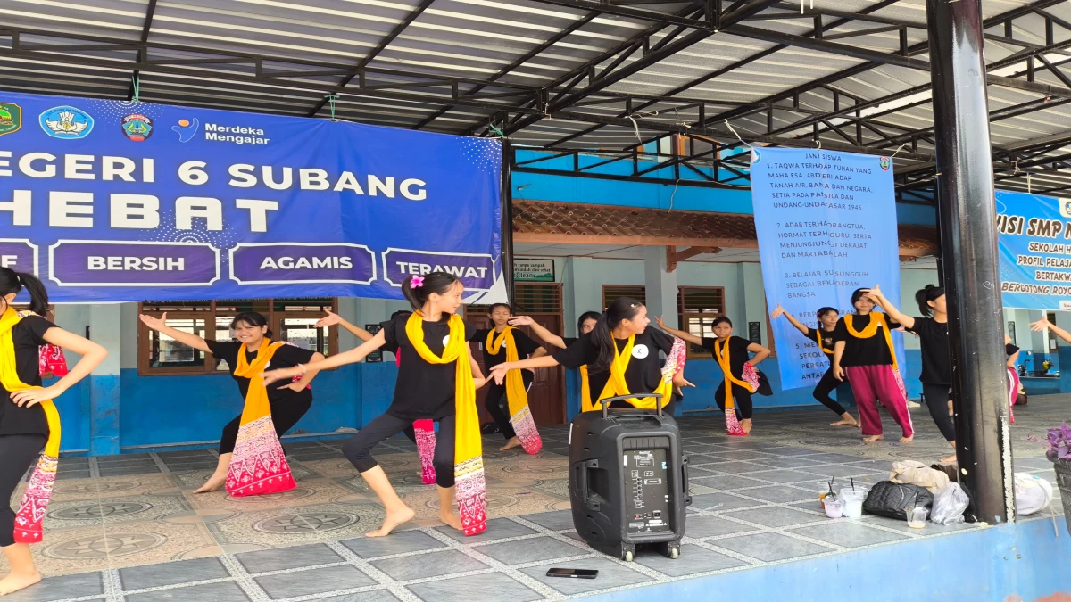 Ekstrakurikuler Seni Tari SMPN 6 Subang
