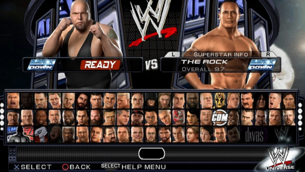 Fitur Unggulan WWE SmackDown vs Raw MOD PPSSPP: Rasakan Sensasi Permainan Gulat yang Seru