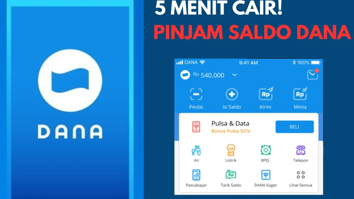 Cara Paling Mudah Pinjam Saldo DANA 100 Ribu Tanpa KTP Agar Cepat Cair