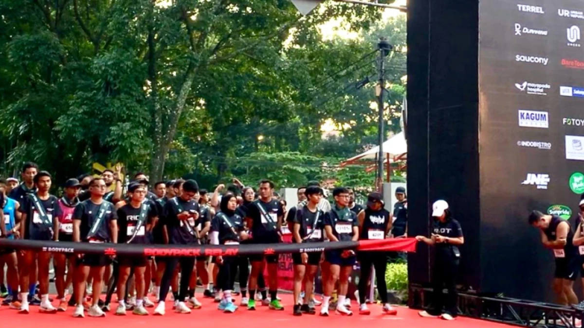 JNE Dukung Bodypack Relay 2025: Gaya Hidup Aktif dan Komunitas Urban Bersatu di Bandung