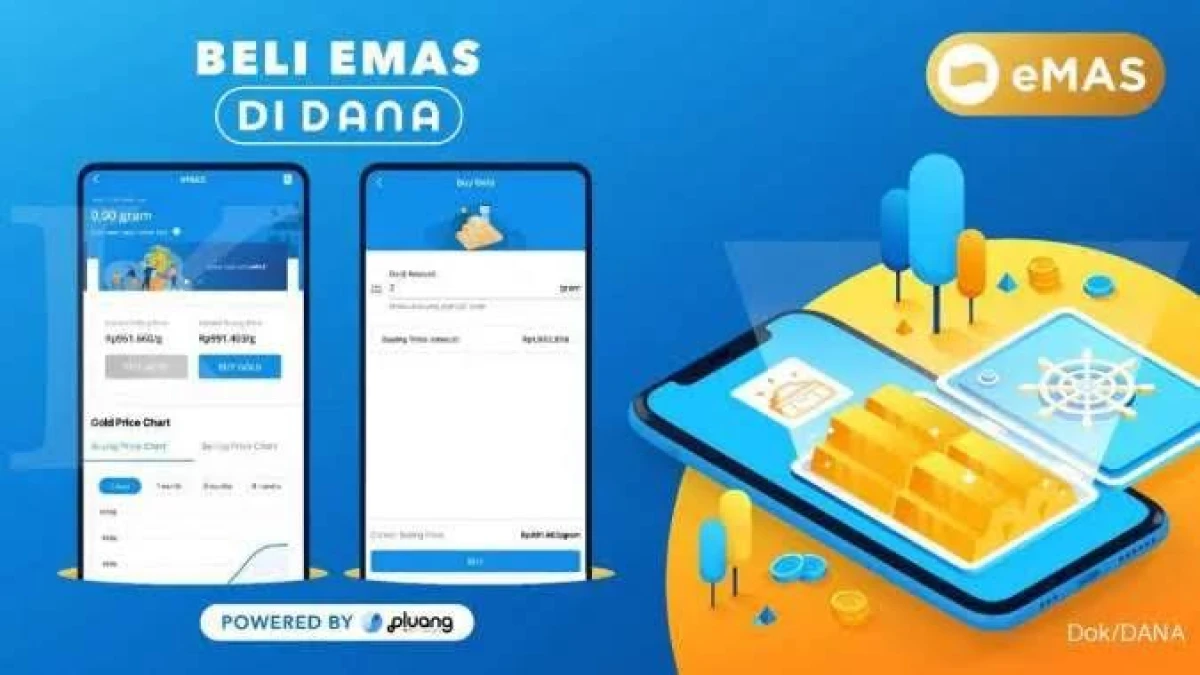 Rahasia Investasi Emas di DANA! Auto Cuan Tanpa Ribet, Pemula Wajib Coba!