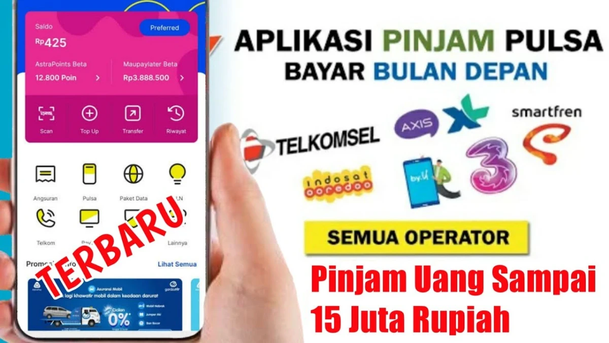 Aplikasi Pinjam Pulsa All Operator Terbaik 2025