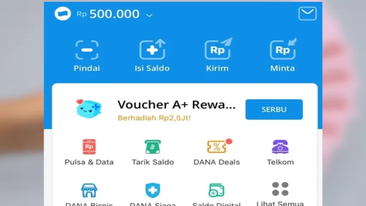 Pinjam Saldo DANA 500 Ribu Tanpa KTP