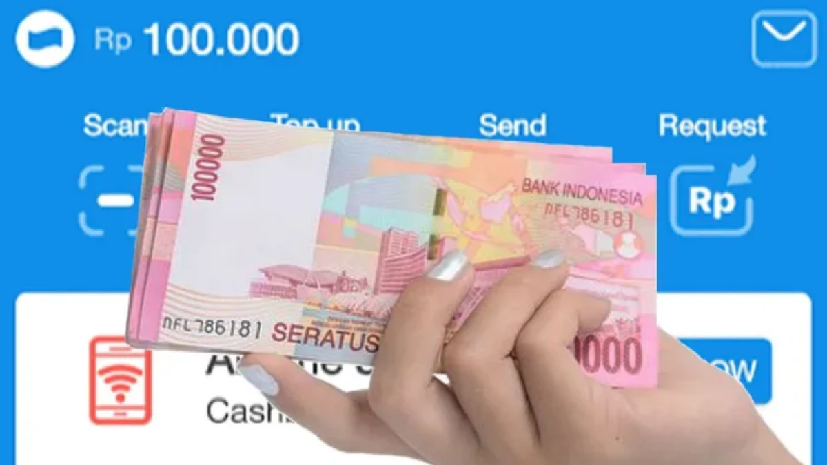 Cara Pinjam Saldo DANA 100 Ribu Langsung Cair