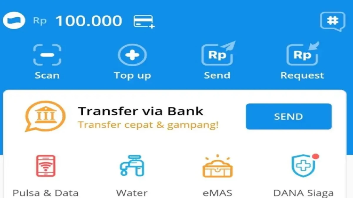 Pinjaman Saldo DANA 100 Ribu Tanpa KTP