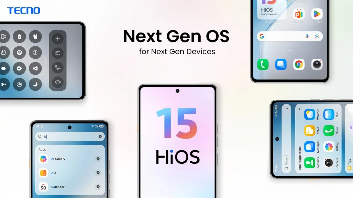 Tecno Luncurkan HiOS 15, Aplikasi Bloatware Diberantas Total