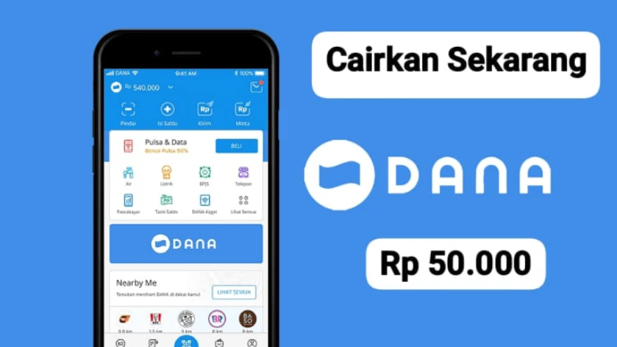 Pinjam Saldo DANA 50 Ribu Tanpa Aplikasi Tambahan: Begini Caranya!
