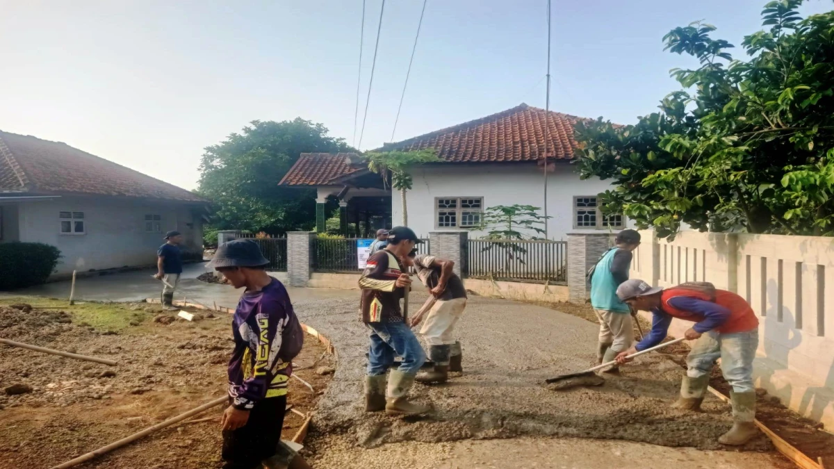 Pemdes Margahayu di Subang Tuntaskan Pembangunan Jalan Lingkungan