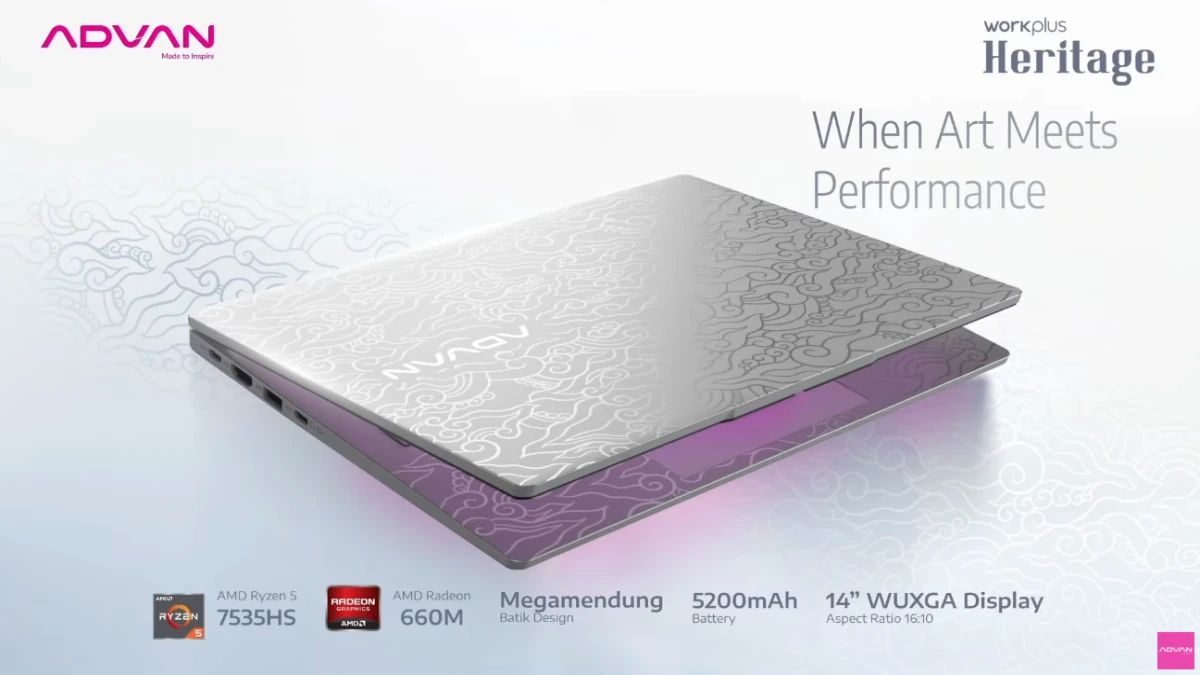 Advan Workplus Heritage, Perpaduan Elegan antara Teknologi dan Sentuhan Batik