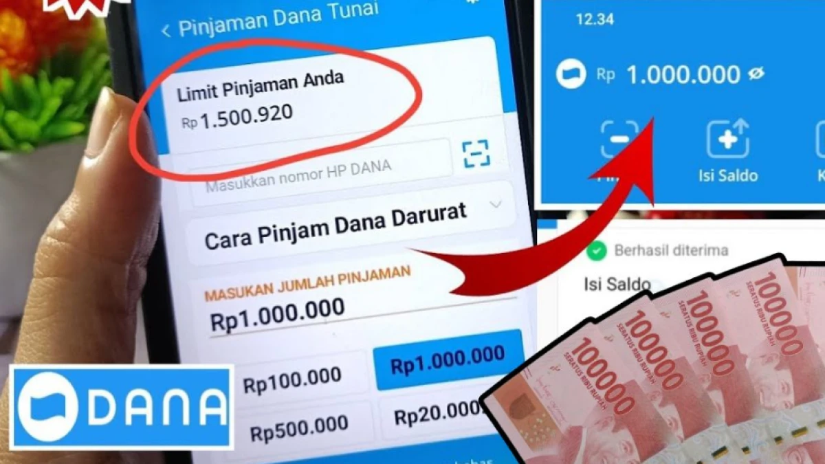 Cara Pinjam Saldo DANA Darurat di Aplikasi DANA, Mudah dan Cepat!