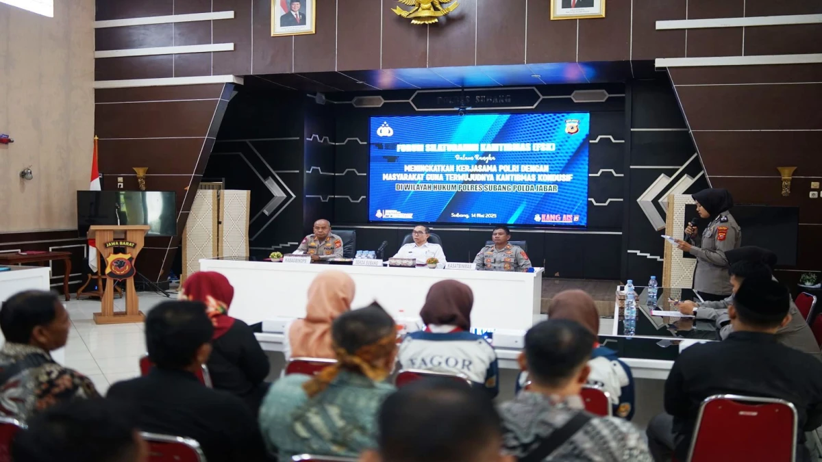 Kamtibmas Kunci Sukses Pembangunan di Tengah Laju Industri di Subang