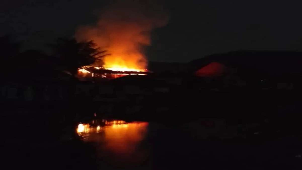 Tempat Penanaman Jamur Dilalap Api, Kerugian Ditaksir Hingga 50 Juta Rupiah