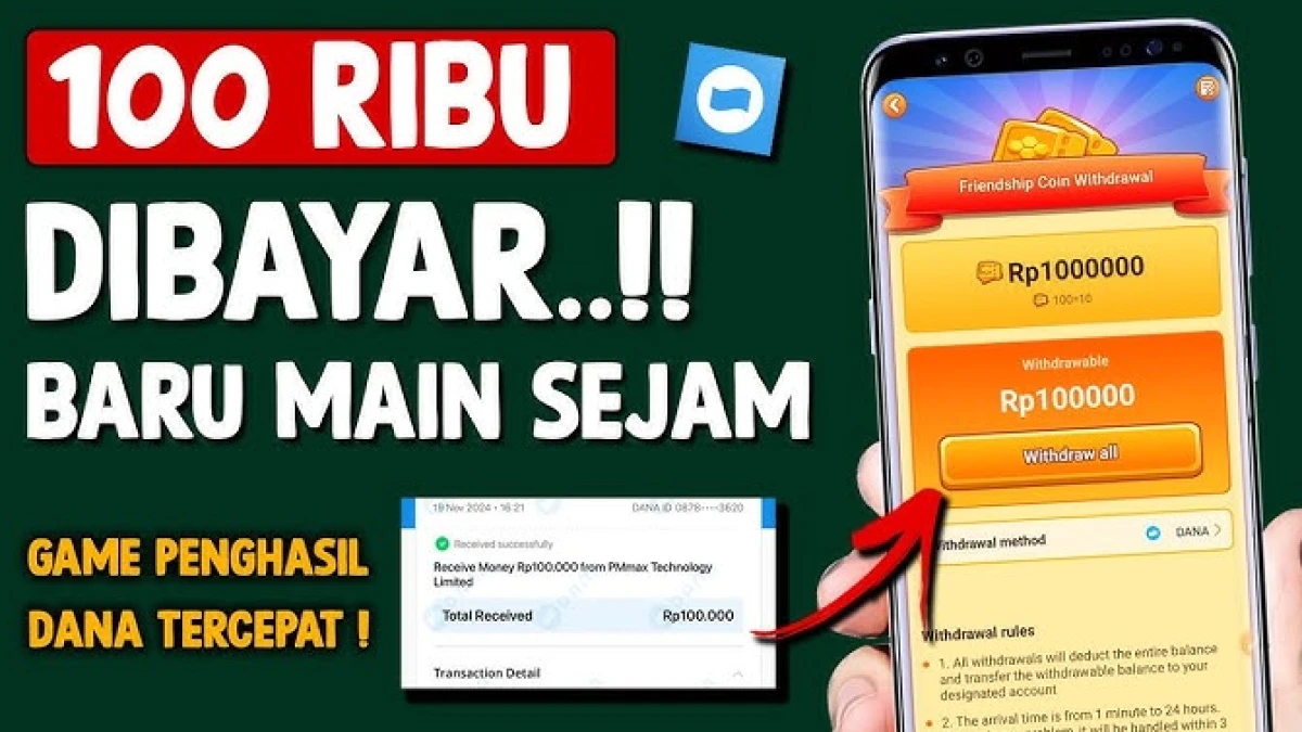 Aplikasi Penghasil Saldo DANA Gratis dan Game Penghasil Saldo DANA Gratis