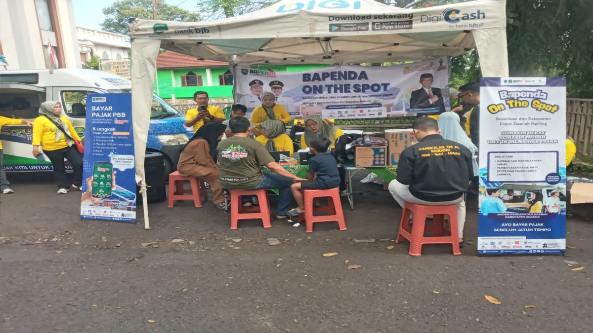 Subang Genjot PAD Lewat Layanan Jemput Bola Bertajuk Bapenda On The Spot, Penghasilannya Capai Rp30 Juta