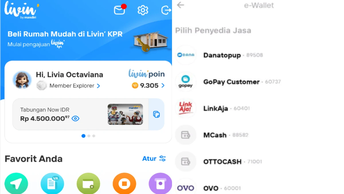 Cara Top Up Gopay lewat Livin by Mandiri hingga ATM, Praktis Banget!