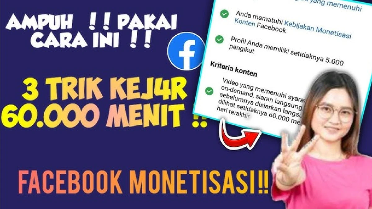 Cara Cepat Mendapatkan Bonus Deposit 100 Ribu dari Facebook