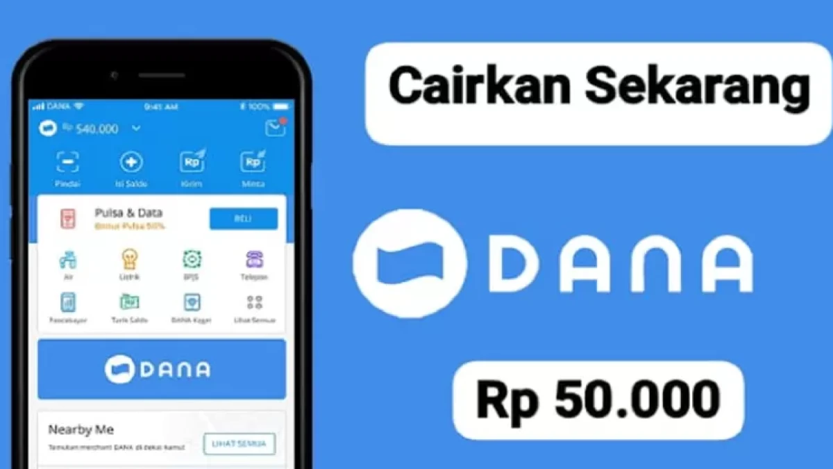 Pinjam Saldo DANA Rp30 Ribu Langsung Cair Tanpa Deposit, Begini Caranya!