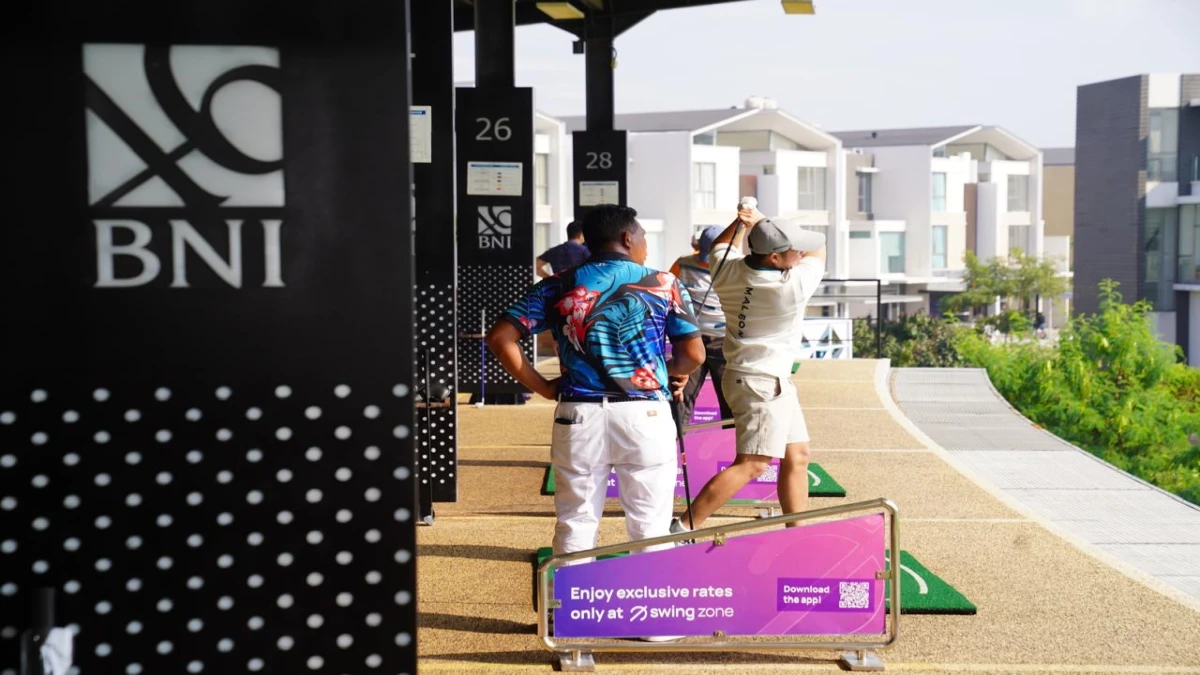 BNI Gelar Golf Clinic Perkuat Relasi dengan Next Generation Nasabah Private Banking
