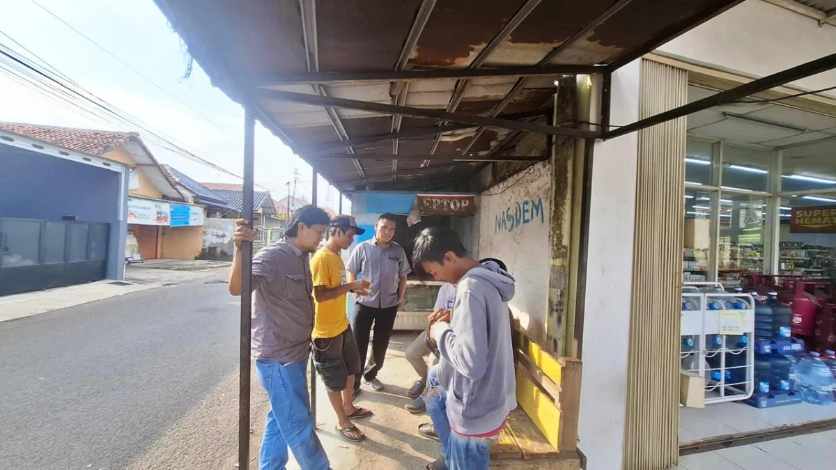 Polsek Campaka Tertibkan Pak Ogah di Perempatan Pasar Minggu di Purwakarta, Tiga Orang Diamankan