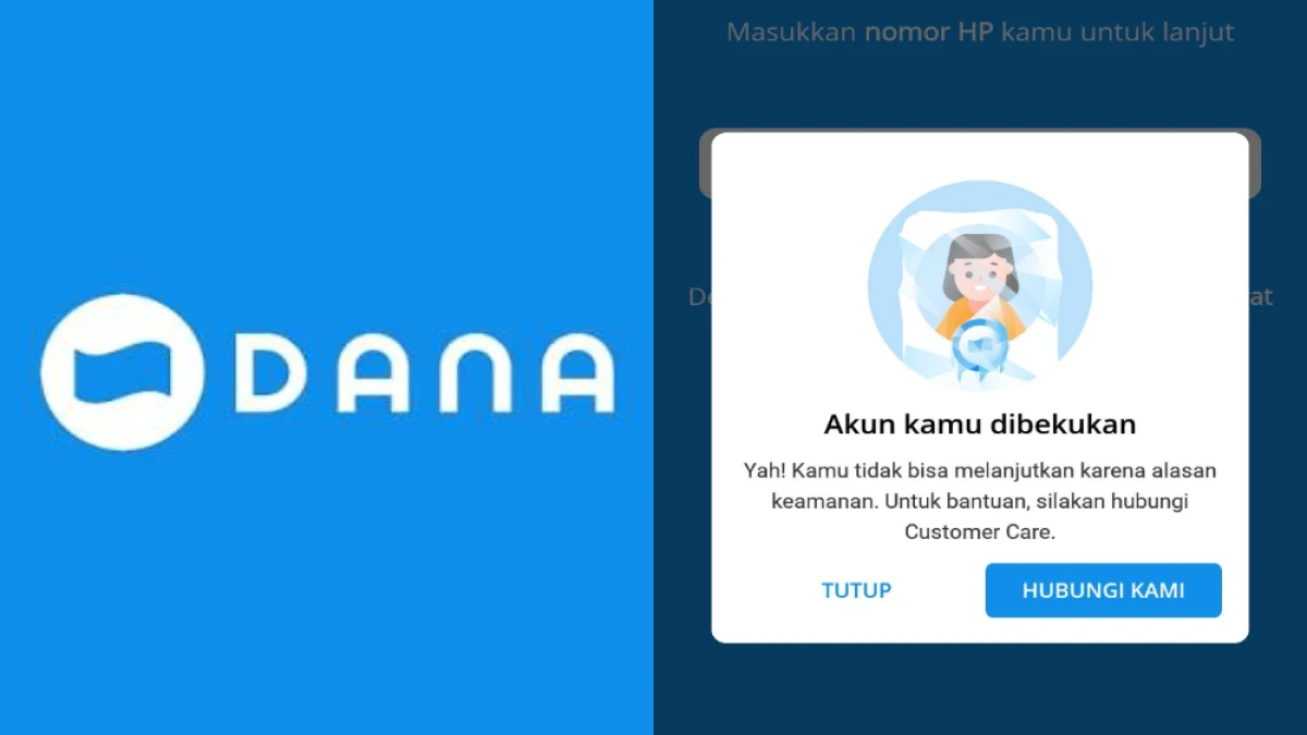 Penyebab Akun DANA Dibekukan, Ini Cara Atasinya