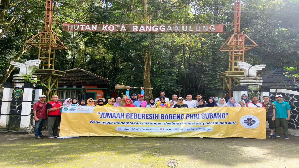 PHRI Subang Gaungkan Semangat Jaga Kebersihan Lingkungan