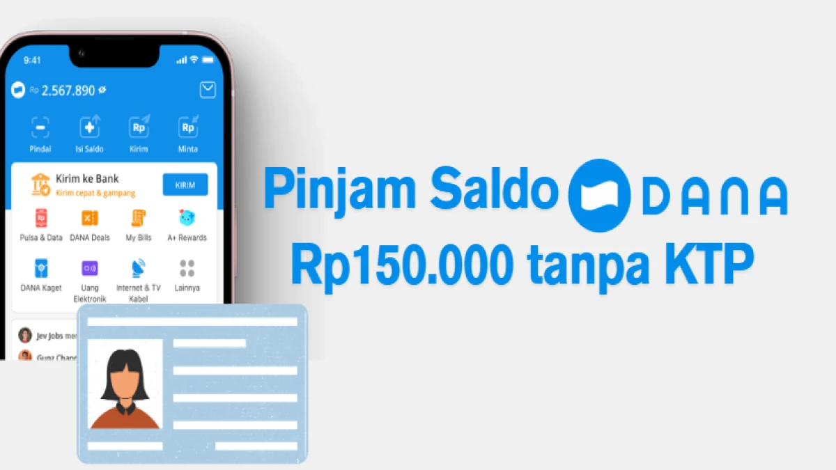 Langkah-Langkah Pinjam Saldo DANA Rp150.000 tanpa KTP: Solusi Cepat untuk Kondisi Mendesak