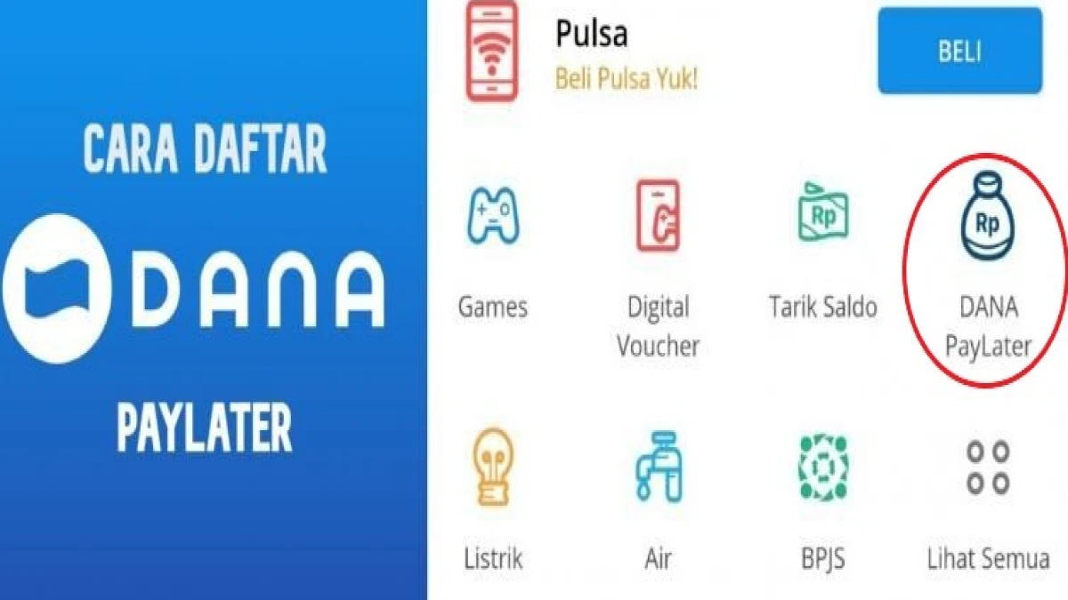 Cara Aktifkan DANA Paylater di Android Tanpa Verifikasi KTP dan Scan Wajah