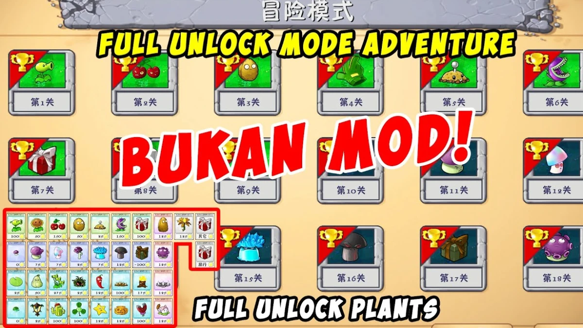 Cara Tercanggih Maksimalkan Level di PVZ Fusion Unlock All Plants Max Level, Baca Slengkapnya!