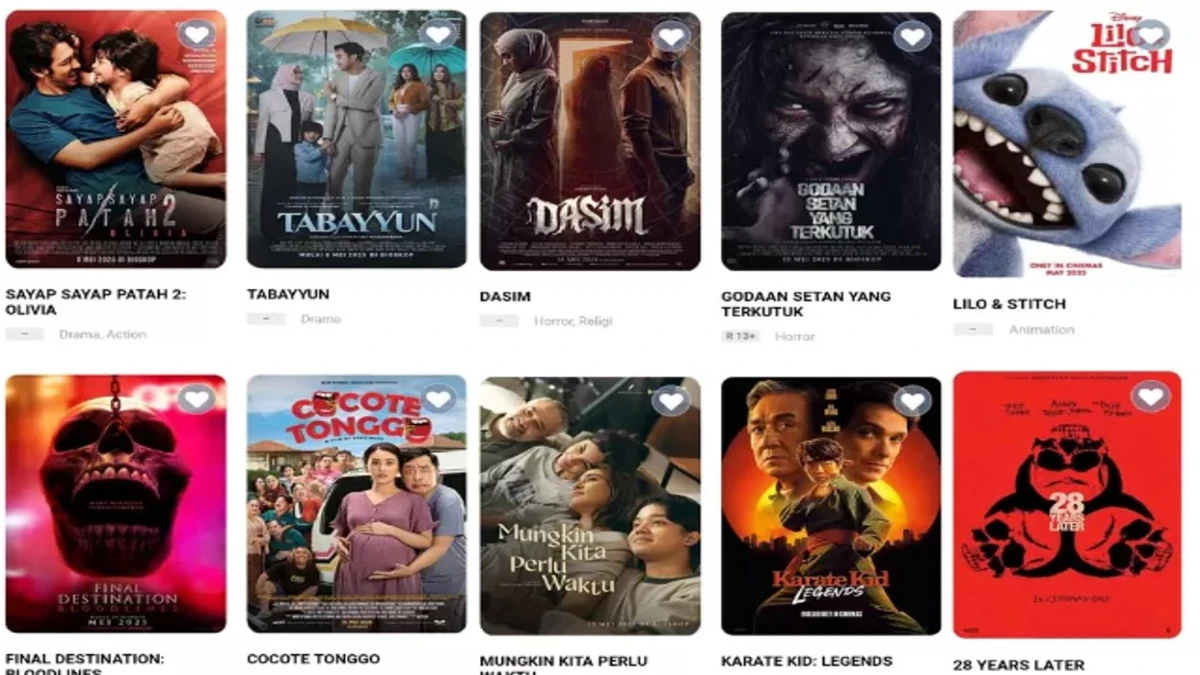 Siap-Siap! Deretan Film Bioskop Indonesia Terbaru yang Bakal Meledak di Tahun 2025