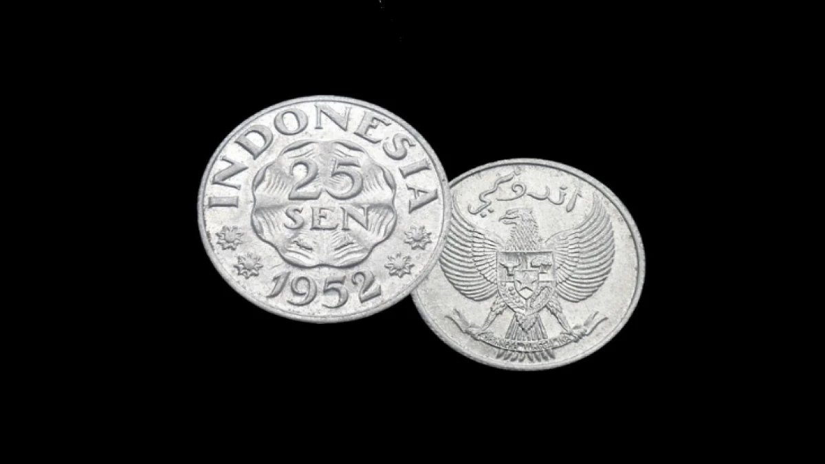 Harga Uang Koin 25 Sen 1952 yang sangat Diburu para Kolektor