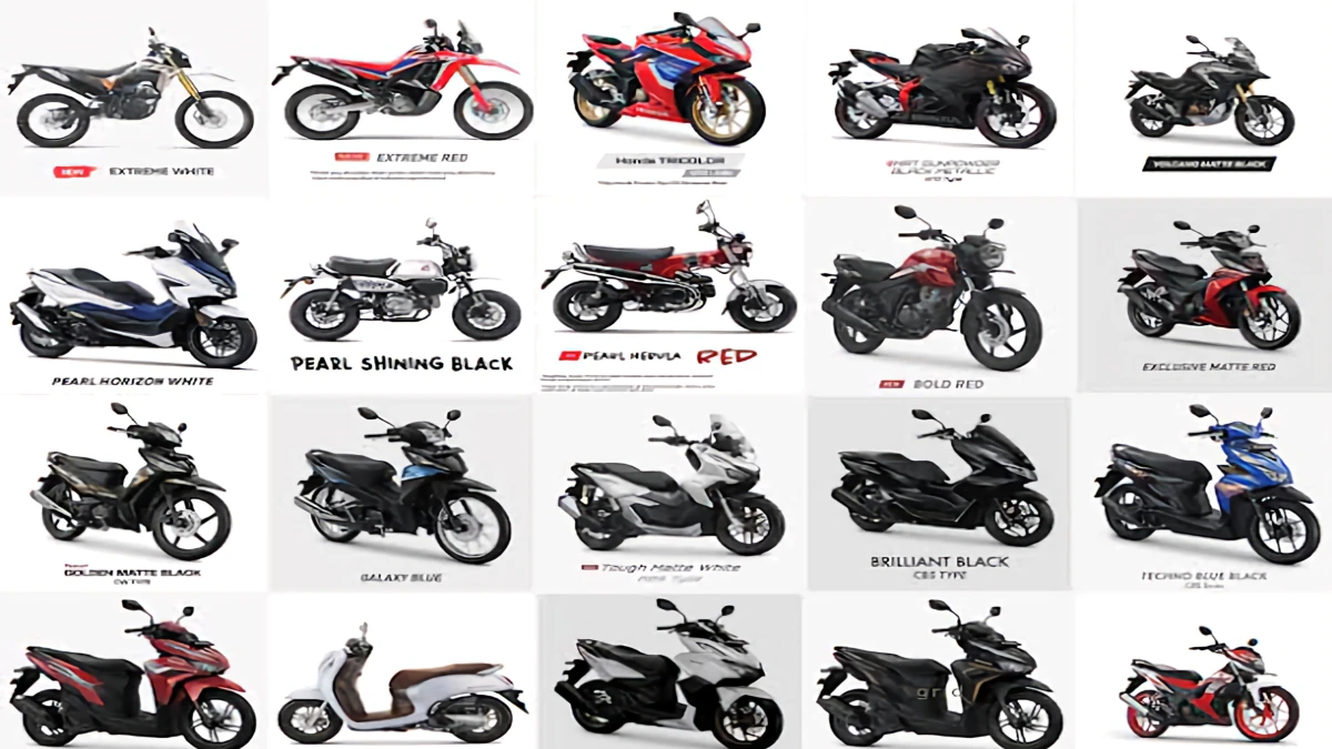 Daftar Harga Motor Honda Matic Terbaru di 2025