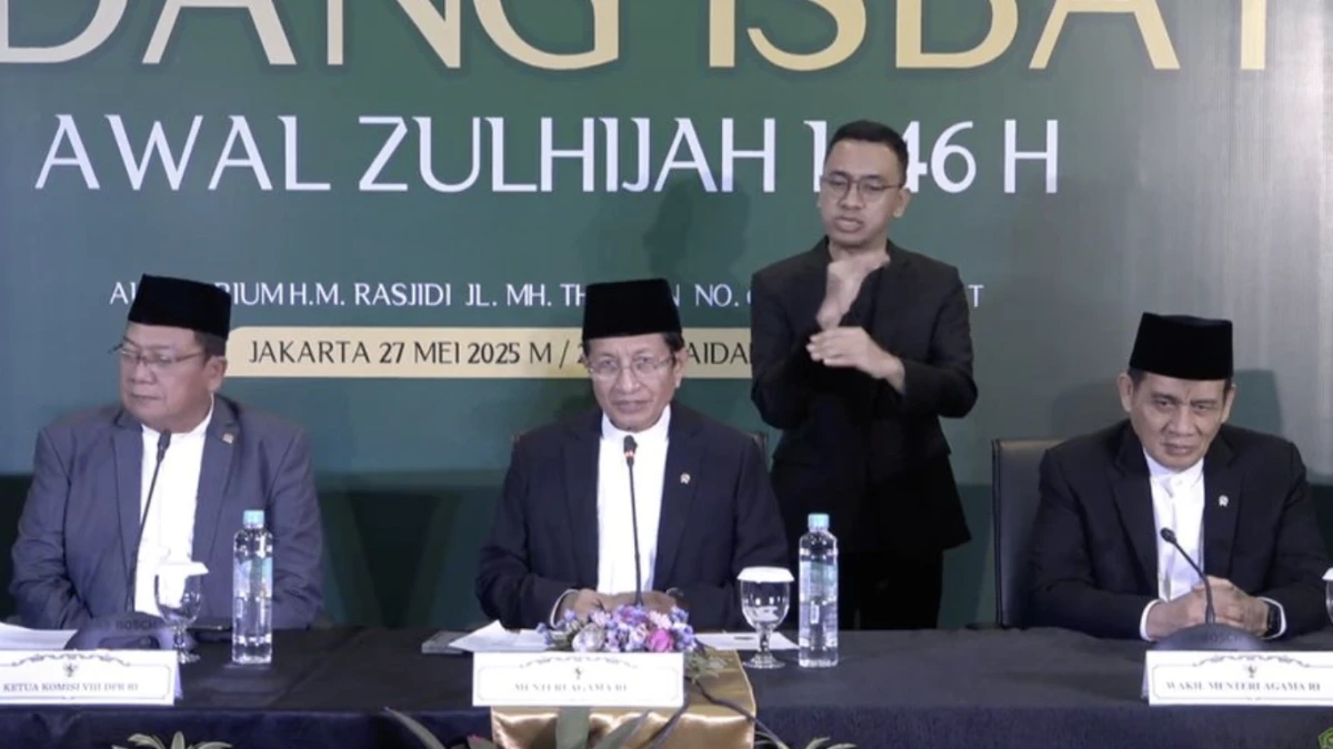 Pemerintah Tetapkan Idul Adha 1446 H Jatuh pada 6 Juni 2025