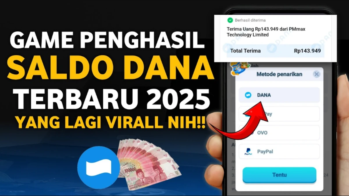 Game Penghasil Saldo DANA 100 Ribu Terbaru 2025