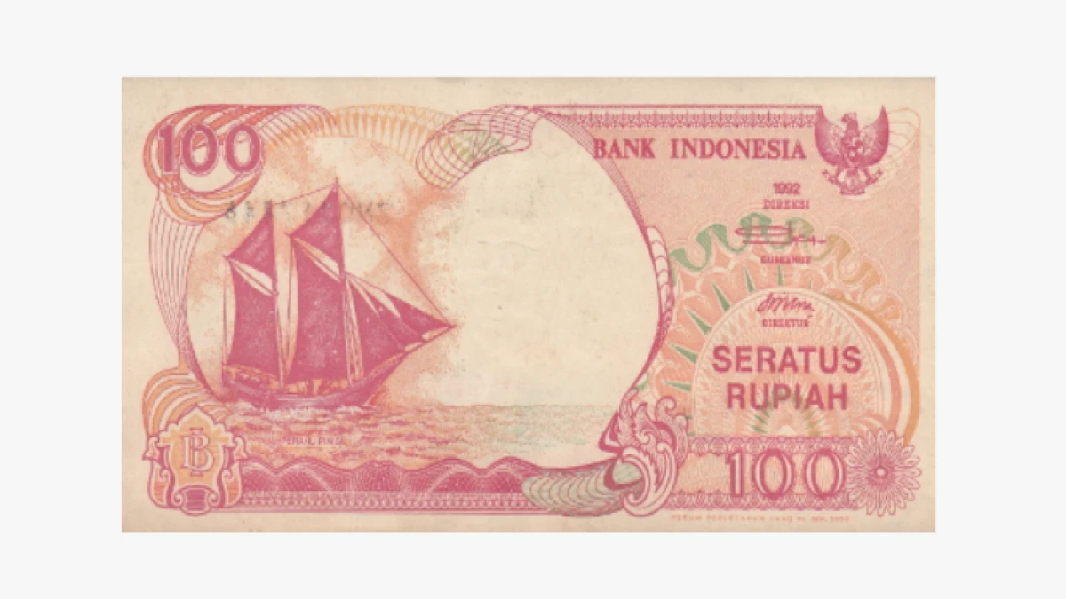 Harga Jual Uang Lama 100 Rupiah Emisi 1992: Langsung jadi Buruan Kolektor