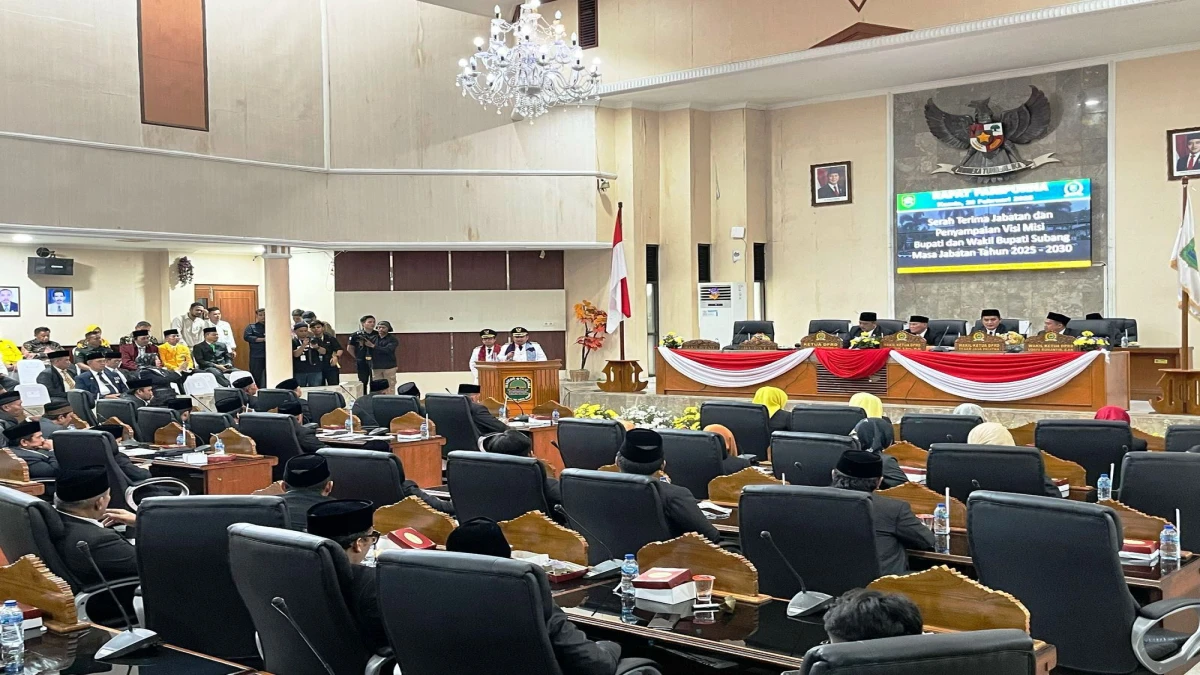 DPRD Subang Targetkan 18 Raperda Bisa Disahkan Tahun 2025