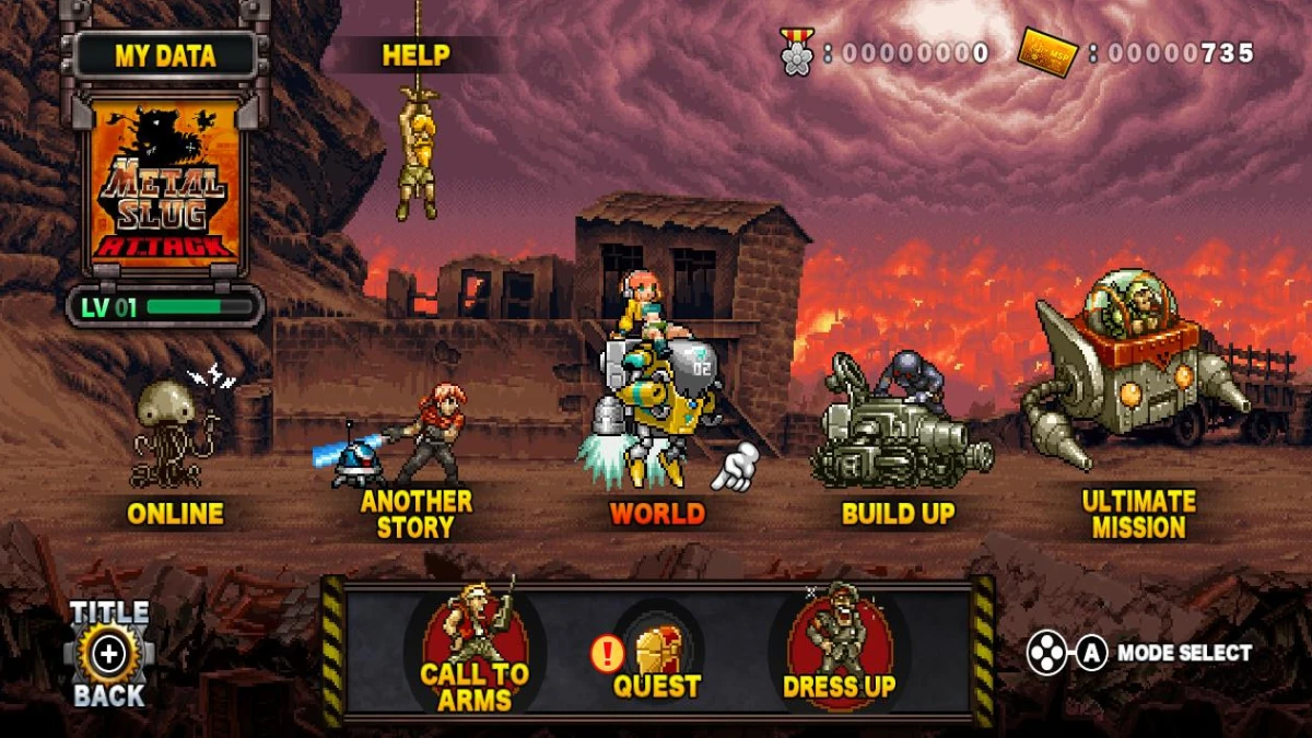 Cara Download Metal SLUG ATTACK RELOADED Android