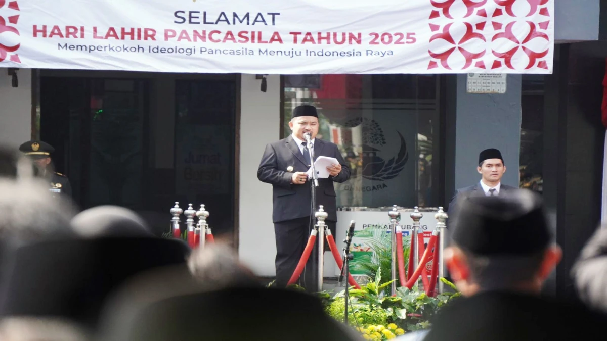 Harlah Pancasila di Subang, Kang Rey: Kebhinekaan Bukan Alasan untuk Terpecah, Melainkan untuk Bersatu
