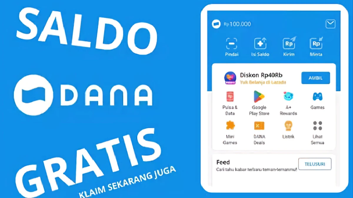 Mau Langsung Cair Saldo DANA Gratis 2025? Yuk Coba Game Penghasil Uang DANA Tercepat Ini!