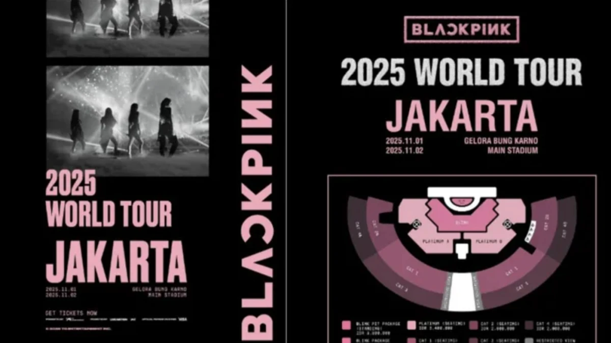 Jadwal, Harga, dan Cara Beli Tiket Konser BLACKPINK "Deadline" di Jakarta 2025