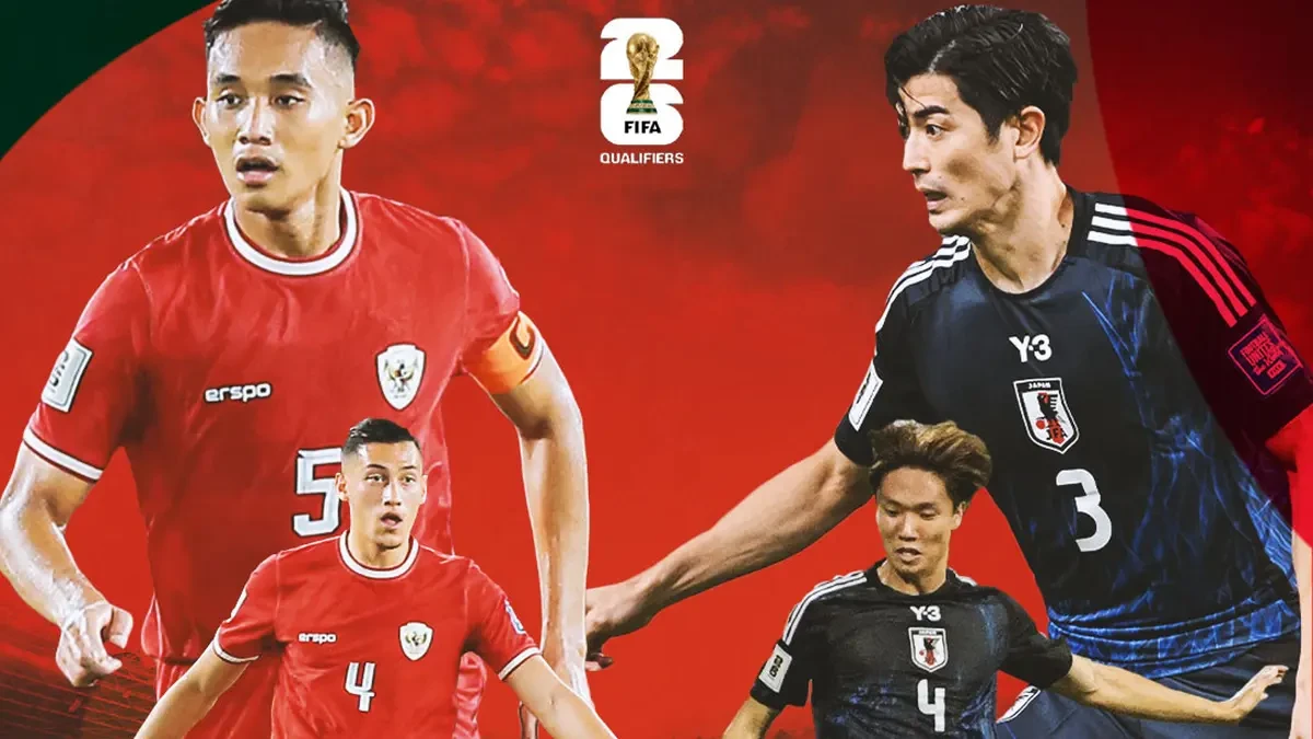 Link Live Streaming Jepang vs Indonesia di Kualifikasi Piala Dunia 2026