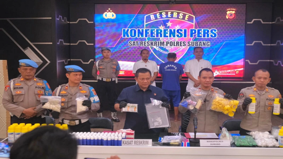 Pria Asal Binong Produksi Pestisida Palsu Ditangkap Polisi