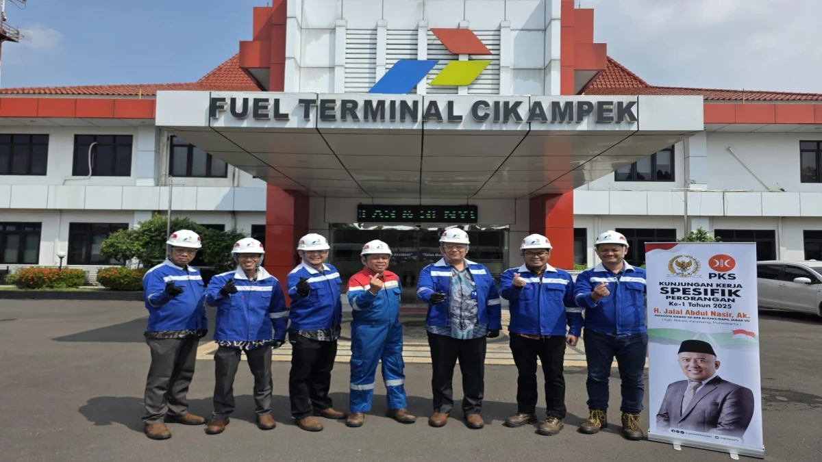 Tinjau FT Cikampek, Haji Jalal: Perkuat Pengawasan Distribusi Energi Wilayah Jabar
