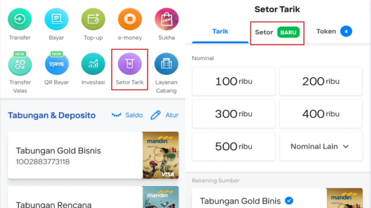 Cara Setor Tunai Tanpa Kartu di Livin by Mandiri, Gak Perlu Khawatir Lagi