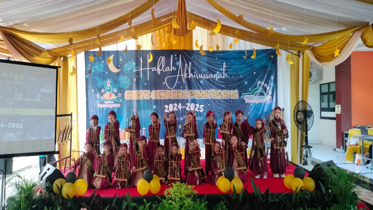 Sukses dan Meriah Haflah Akhirussanah KB & TK Cendekia Panatagama 2024-2025